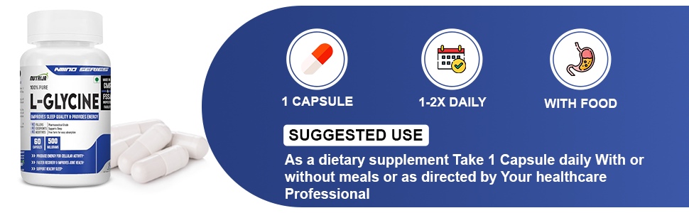 glycine 500mg directions